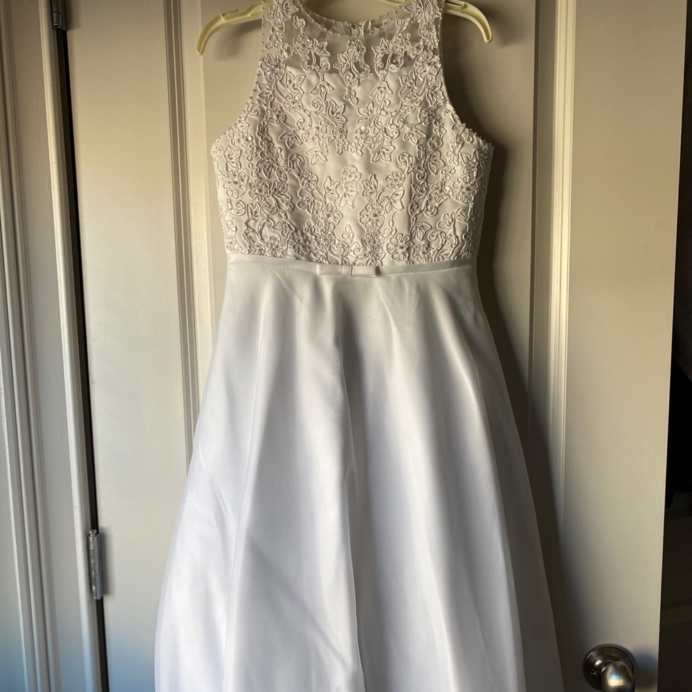 First Holy Communion Dress, exquisitely detailed